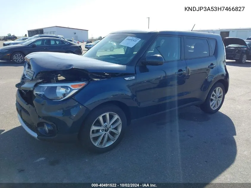 KNDJP3A53H7466827 2017 Kia Soul +