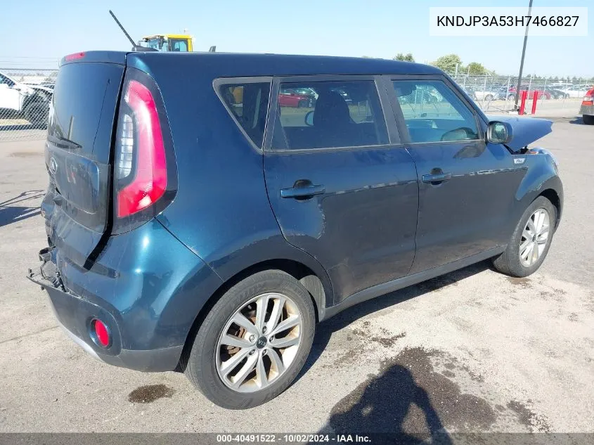 KNDJP3A53H7466827 2017 Kia Soul +