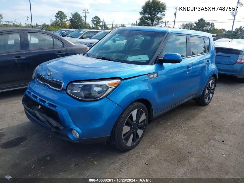 KNDJP3A5XH7487657 2017 Kia Soul +