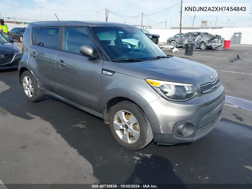 KNDJN2A2XH7454843 2017 Kia Soul !