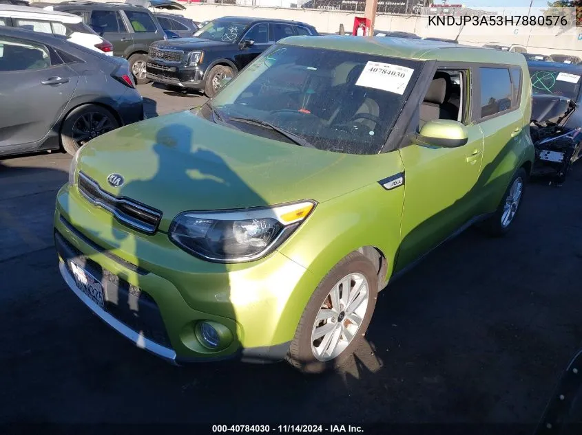 KNDJP3A53H7880576 2017 Kia Soul +