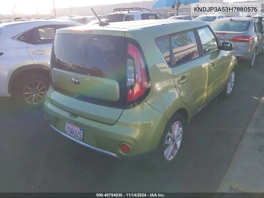 KNDJP3A53H7880576 2017 Kia Soul +