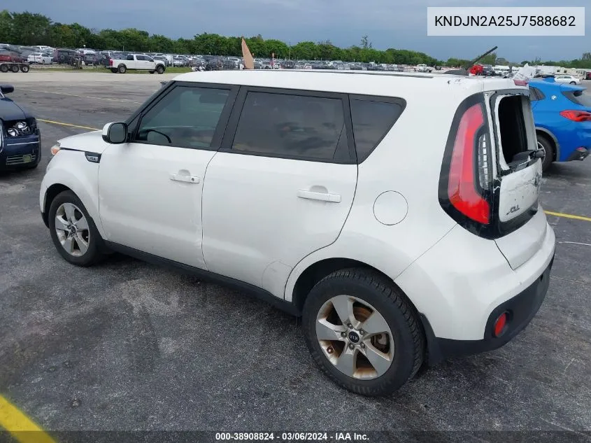 2018 Kia Soul VIN: KNDJN2A25J7588682 Lot: 38908824