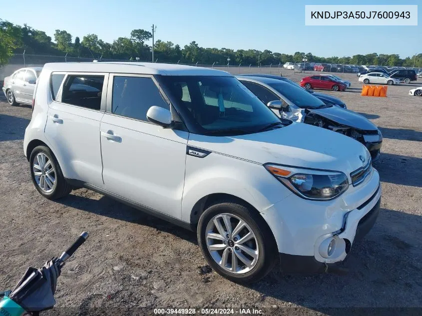 KNDJP3A50J7600943 2018 Kia Soul +