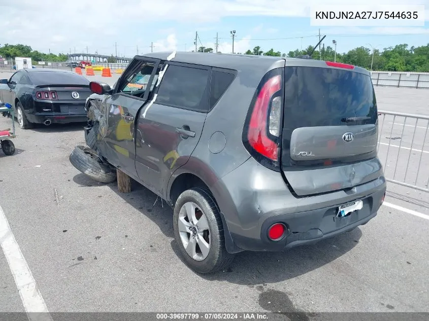 KNDJN2A27J7544635 2018 Kia Soul