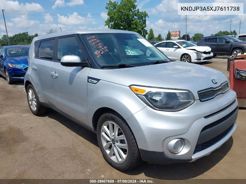 KNDJP3A5XJ7611738 2018 Kia Soul +