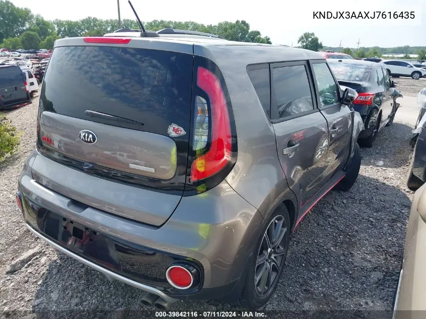 KNDJX3AAXJ7616435 2018 Kia Soul !