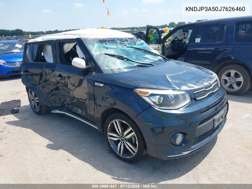 2018 Kia Soul + VIN: KNDJP3A50J7626460 Lot: 39861647