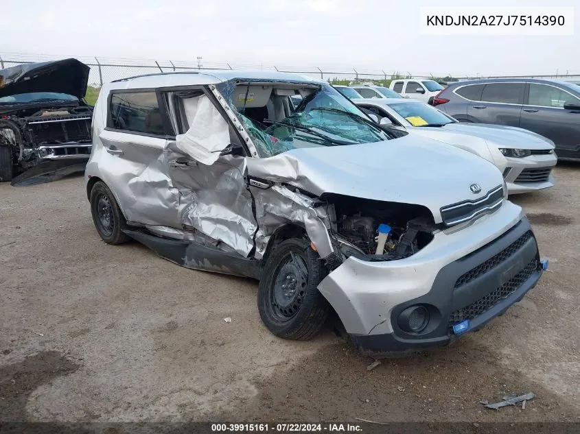 KNDJN2A27J7514390 2018 Kia Soul