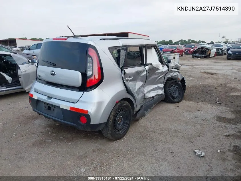 KNDJN2A27J7514390 2018 Kia Soul