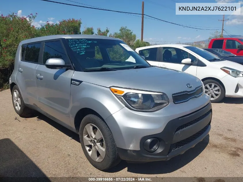 2018 Kia Soul VIN: KNDJN2A2XJ7622101 Lot: 39916655