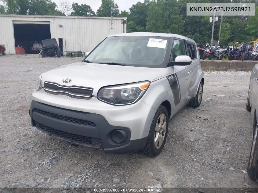 KNDJN2A23J7598921 2018 Kia Soul