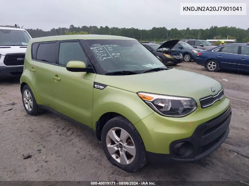 KNDJN2A20J7901041 2018 Kia Soul