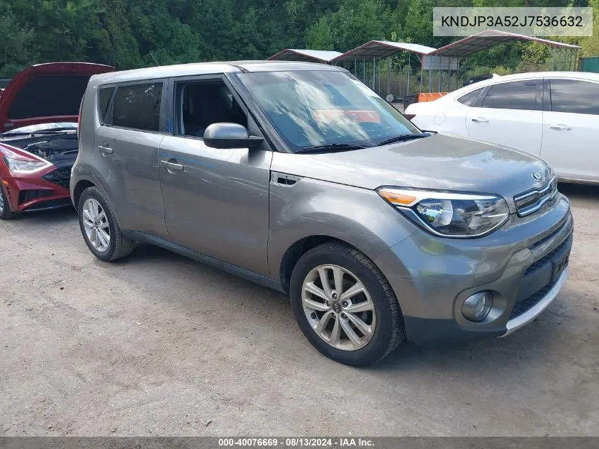 KNDJP3A52J7536632 2018 Kia Soul +