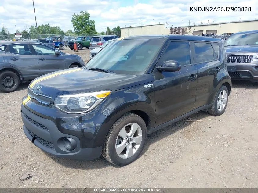 KNDJN2A26J7903828 2018 Kia Soul