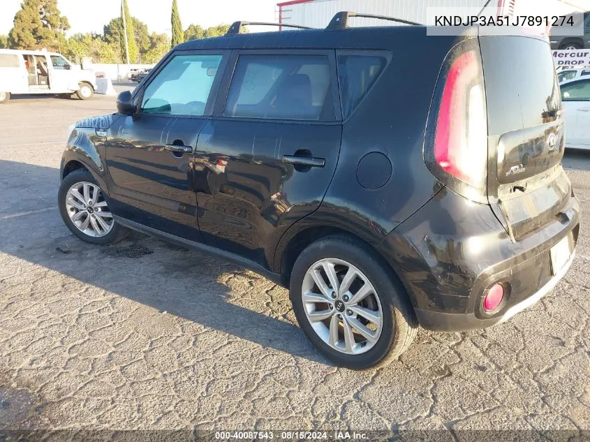 KNDJP3A51J7891274 2018 Kia Soul +