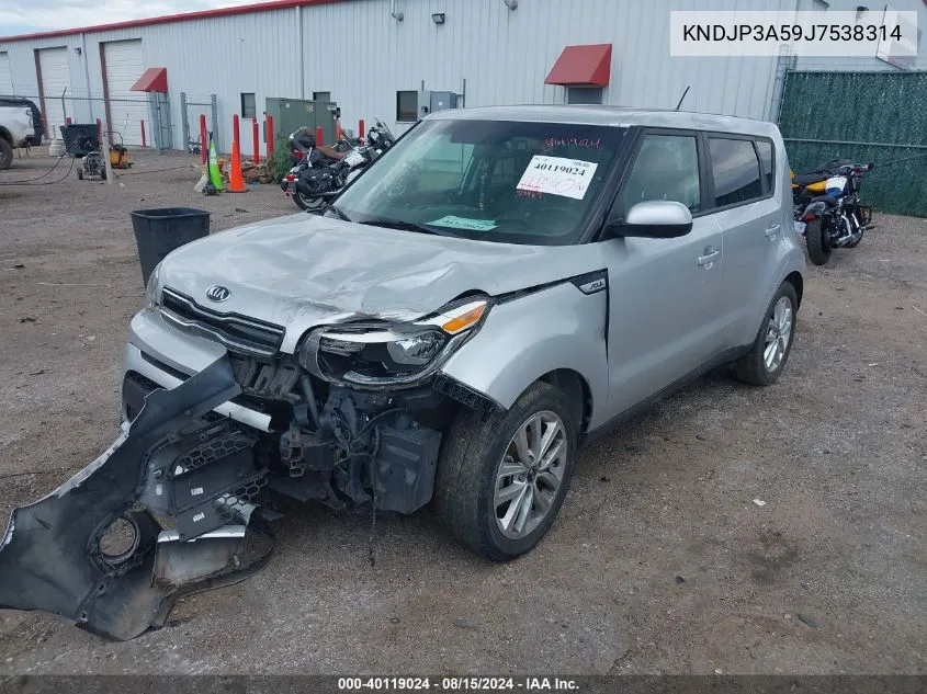 KNDJP3A59J7538314 2018 Kia Soul +