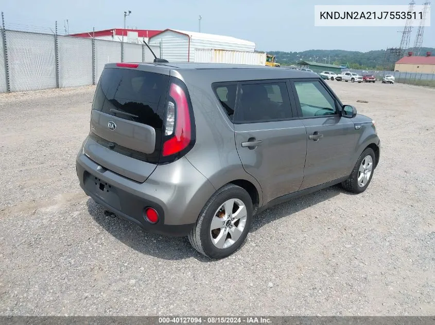 KNDJN2A21J7553511 2018 Kia Soul