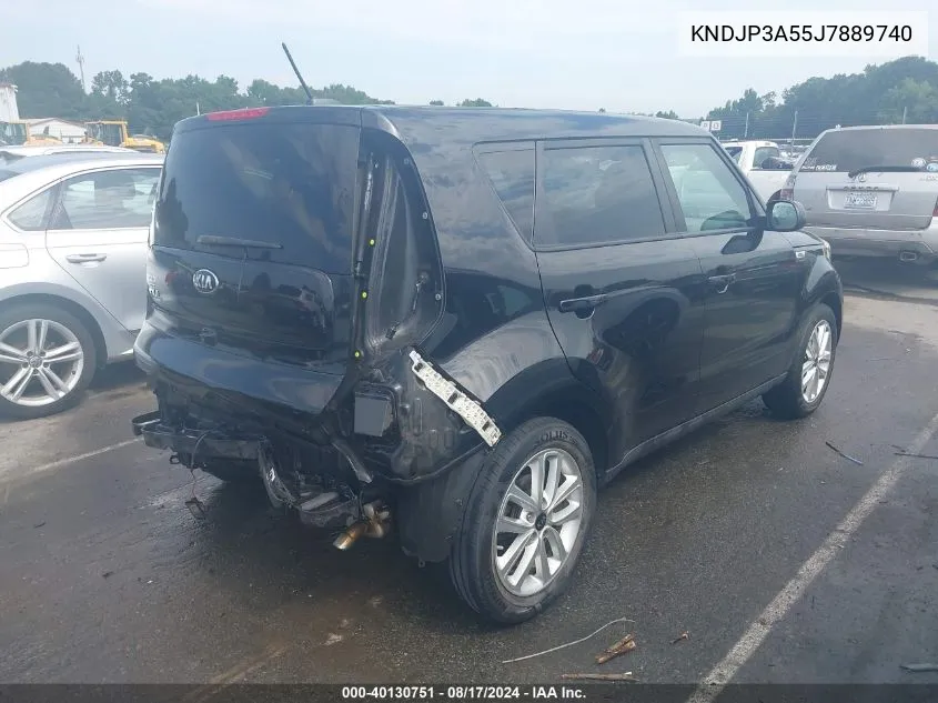 KNDJP3A55J7889740 2018 Kia Soul +