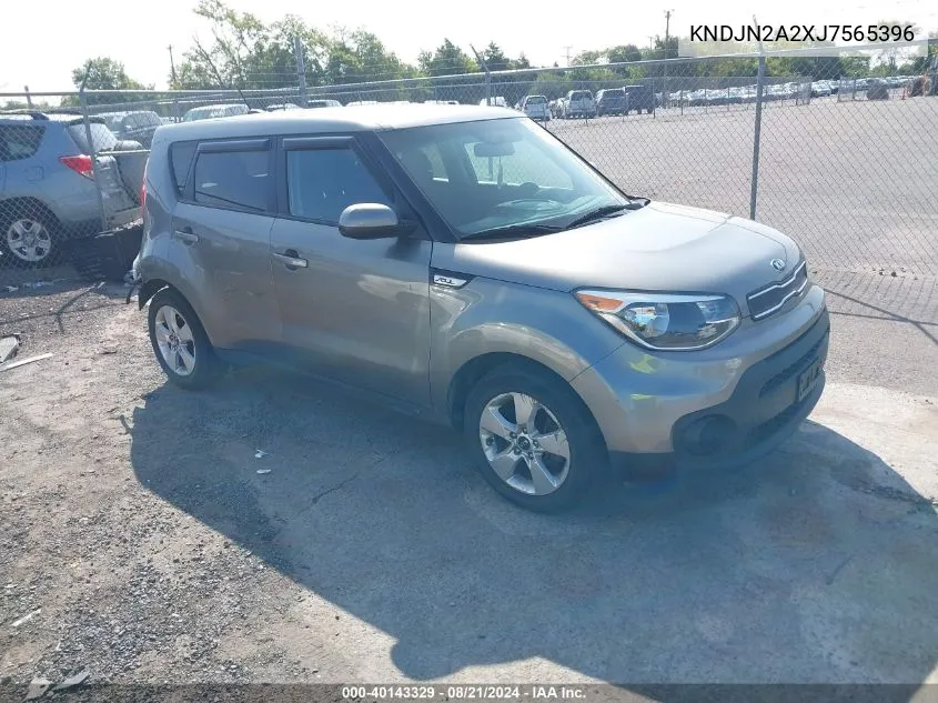 2018 Kia Soul VIN: KNDJN2A2XJ7565396 Lot: 40143329