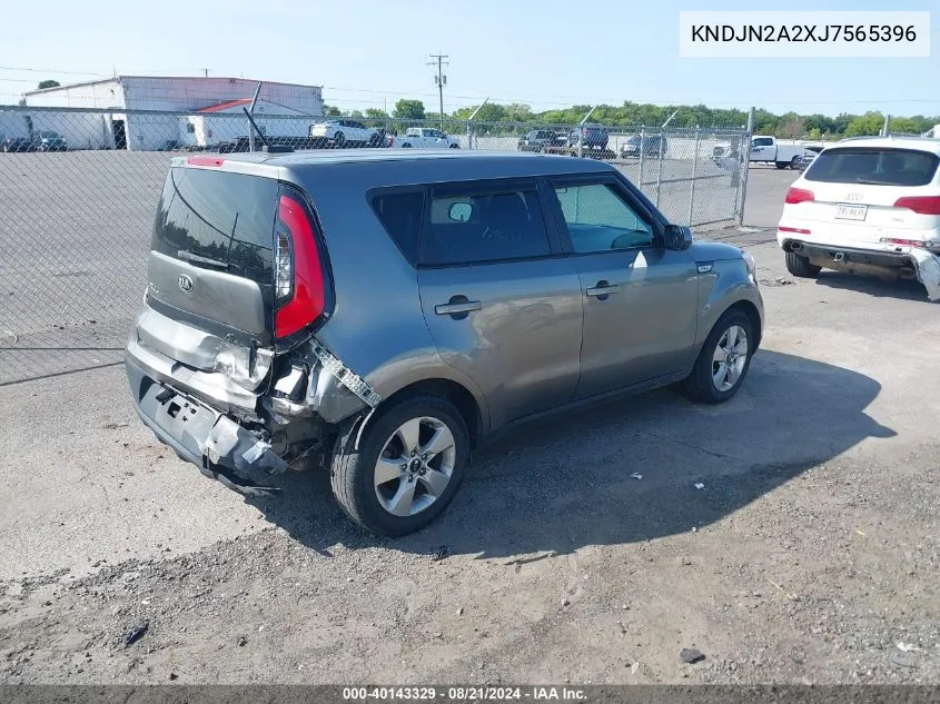 KNDJN2A2XJ7565396 2018 Kia Soul