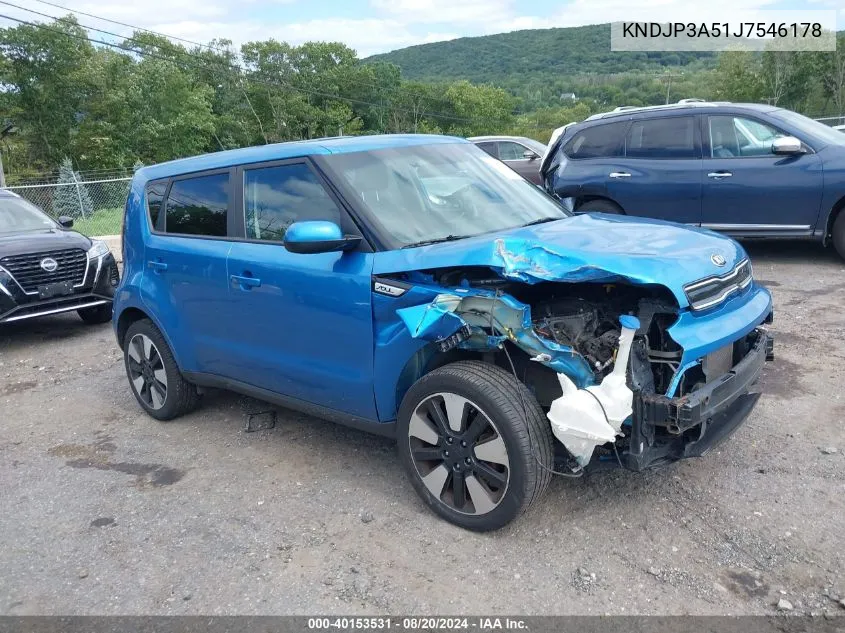 KNDJP3A51J7546178 2018 Kia Soul +