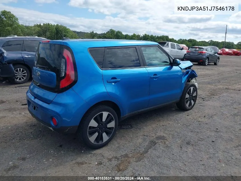 KNDJP3A51J7546178 2018 Kia Soul +