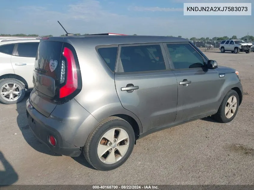 KNDJN2A2XJ7583073 2018 Kia Soul