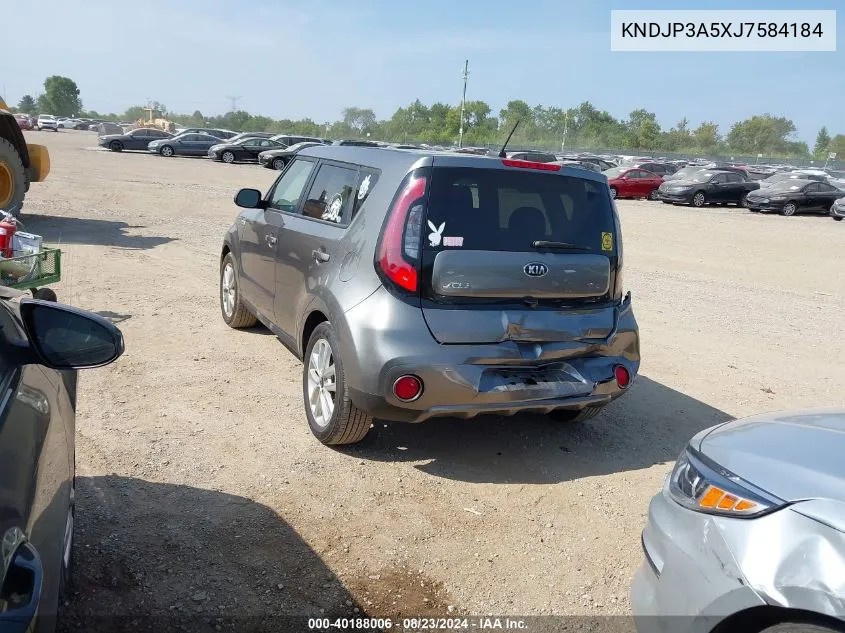 KNDJP3A5XJ7584184 2018 Kia Soul +