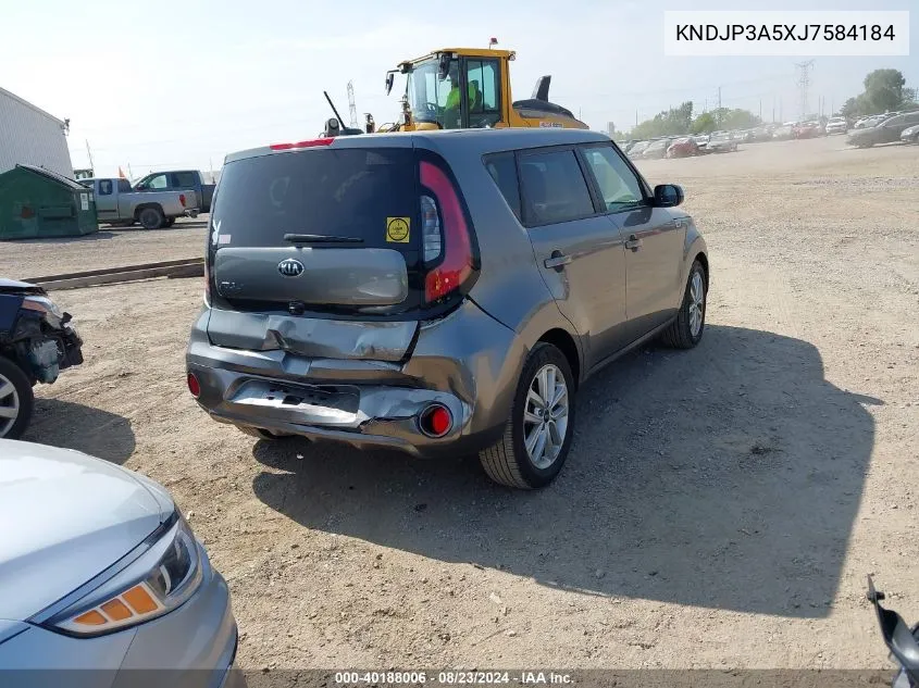 KNDJP3A5XJ7584184 2018 Kia Soul +