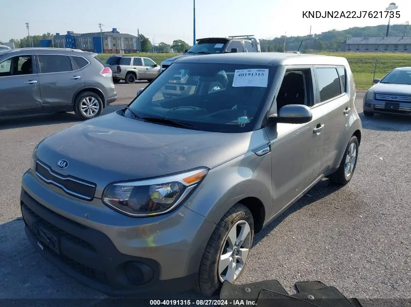 KNDJN2A22J7621735 2018 Kia Soul