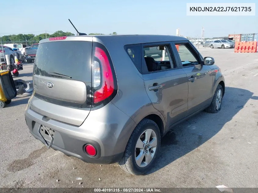 KNDJN2A22J7621735 2018 Kia Soul