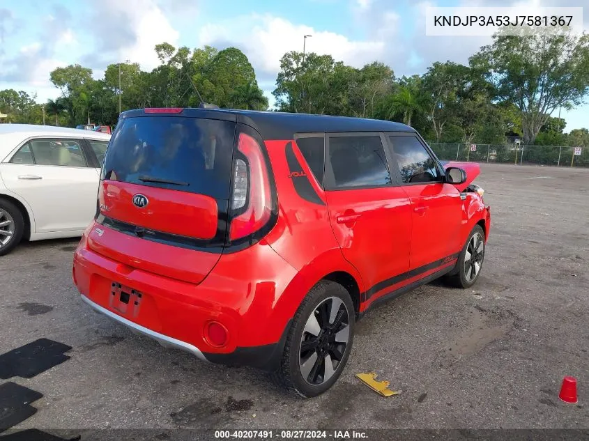 KNDJP3A53J7581367 2018 Kia Soul +