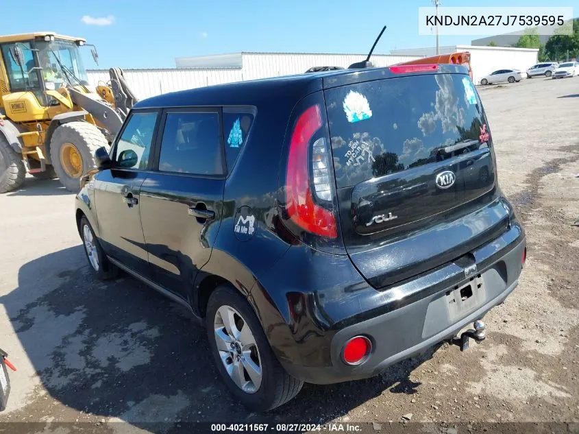 KNDJN2A27J7539595 2018 Kia Soul