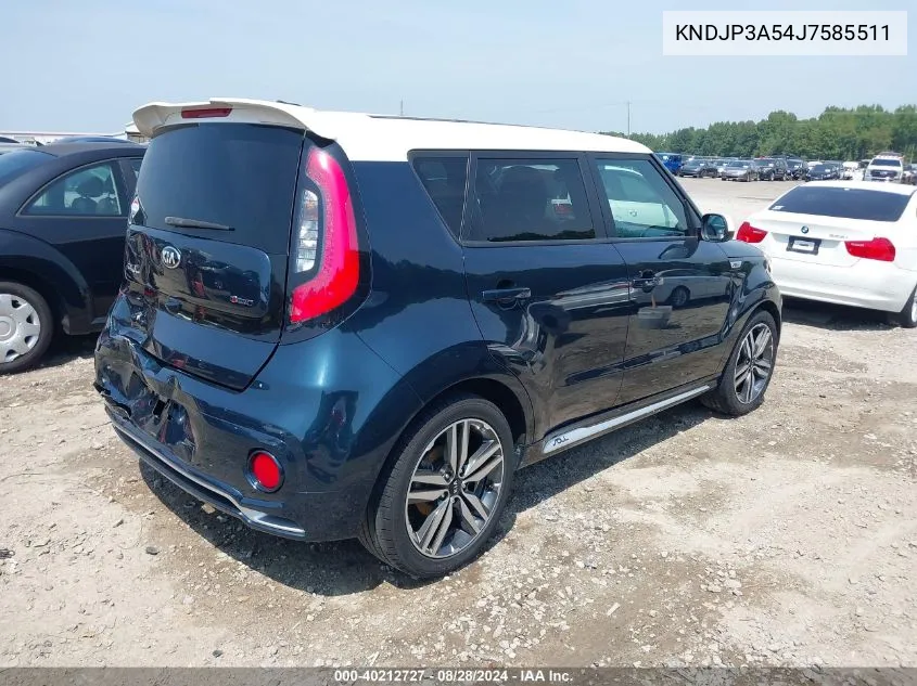 KNDJP3A54J7585511 2018 Kia Soul +