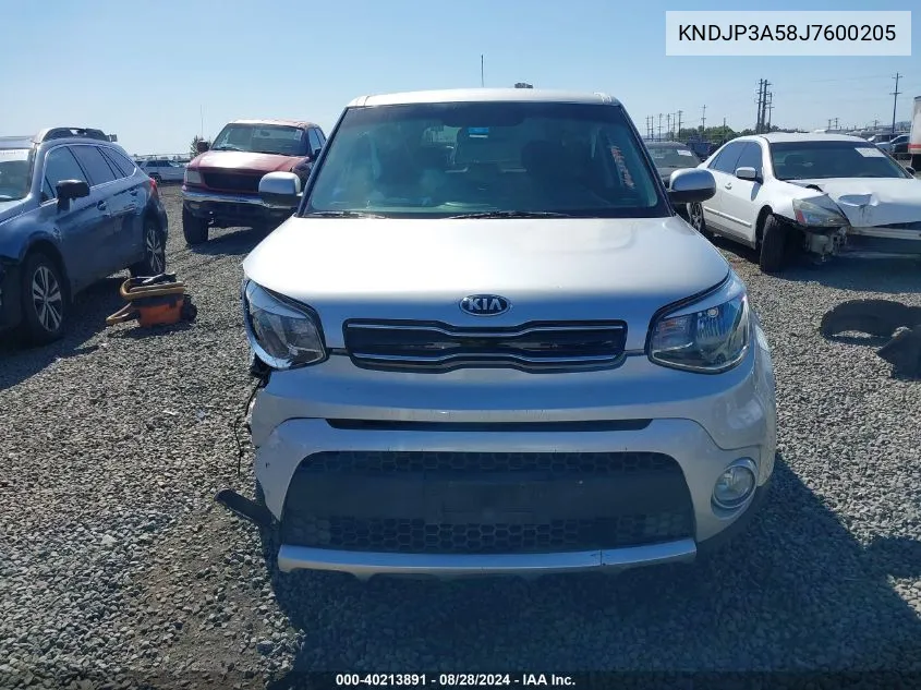 KNDJP3A58J7600205 2018 Kia Soul +