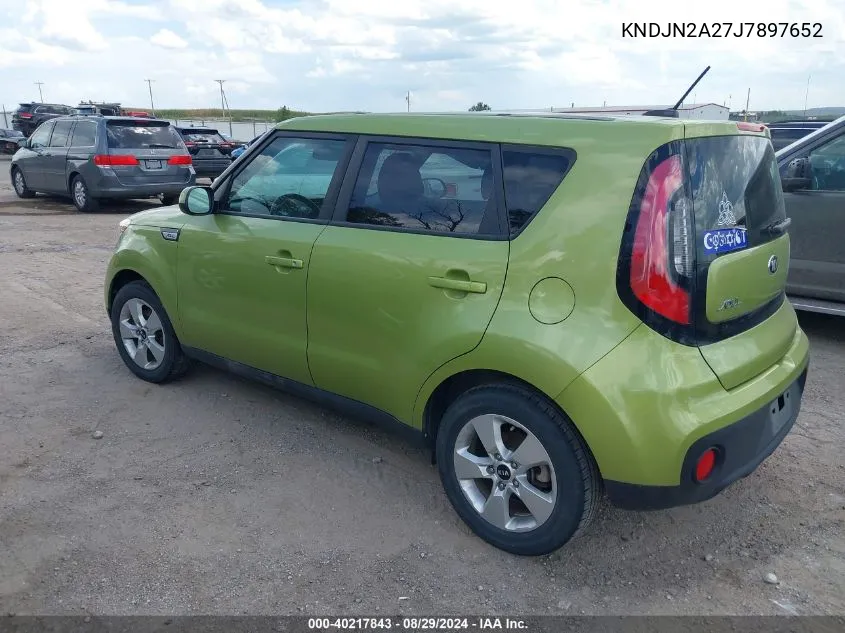 KNDJN2A27J7897652 2018 Kia Soul