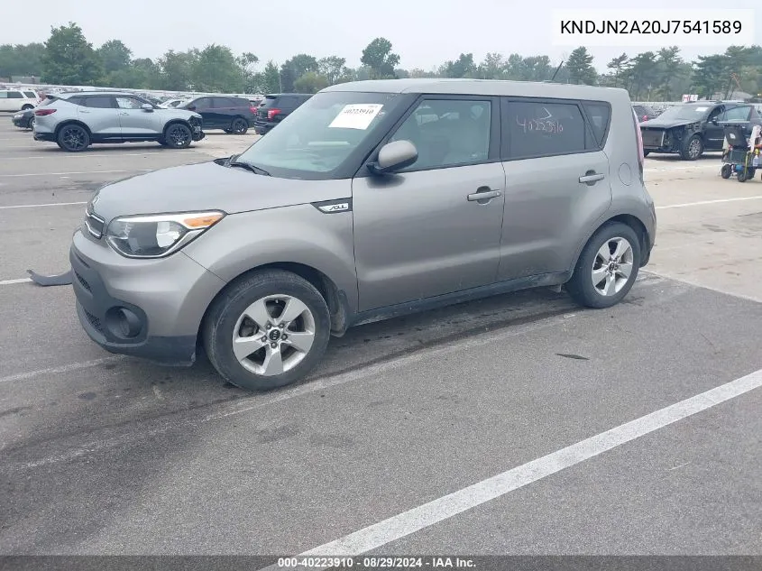 KNDJN2A20J7541589 2018 Kia Soul