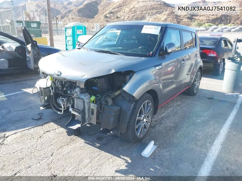 2018 Kia Soul ! VIN: KNDJX3AA0J7541082 Lot: 40241781