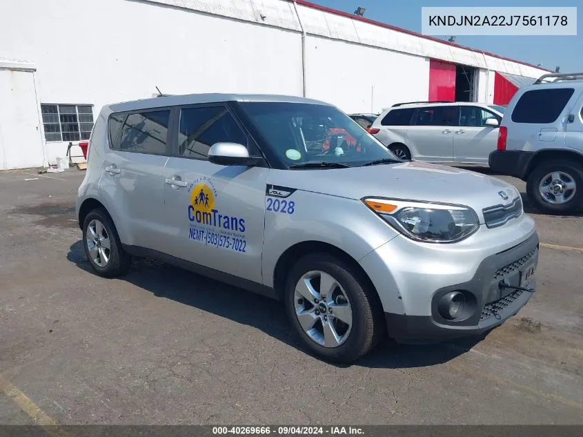 KNDJN2A22J7561178 2018 Kia Soul