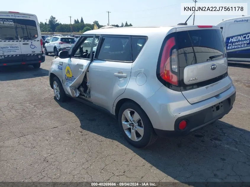 KNDJN2A22J7561178 2018 Kia Soul