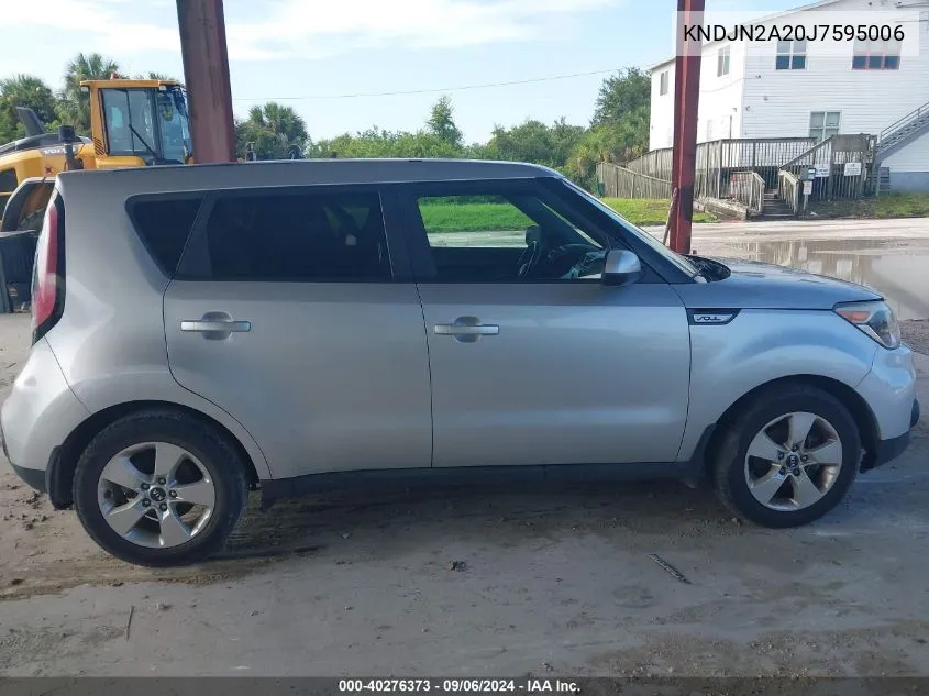 KNDJN2A20J7595006 2018 Kia Soul Base