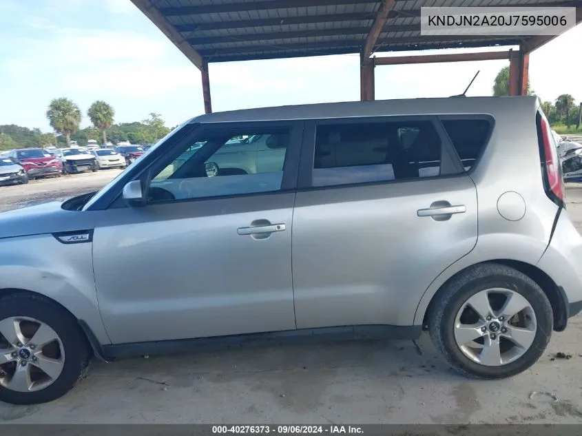 KNDJN2A20J7595006 2018 Kia Soul Base