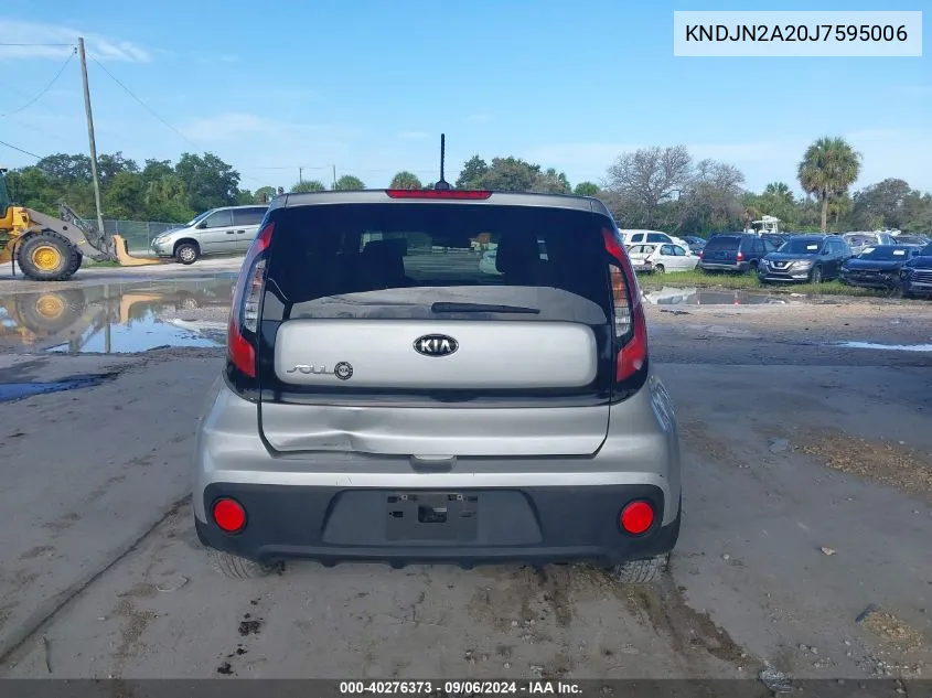 KNDJN2A20J7595006 2018 Kia Soul Base