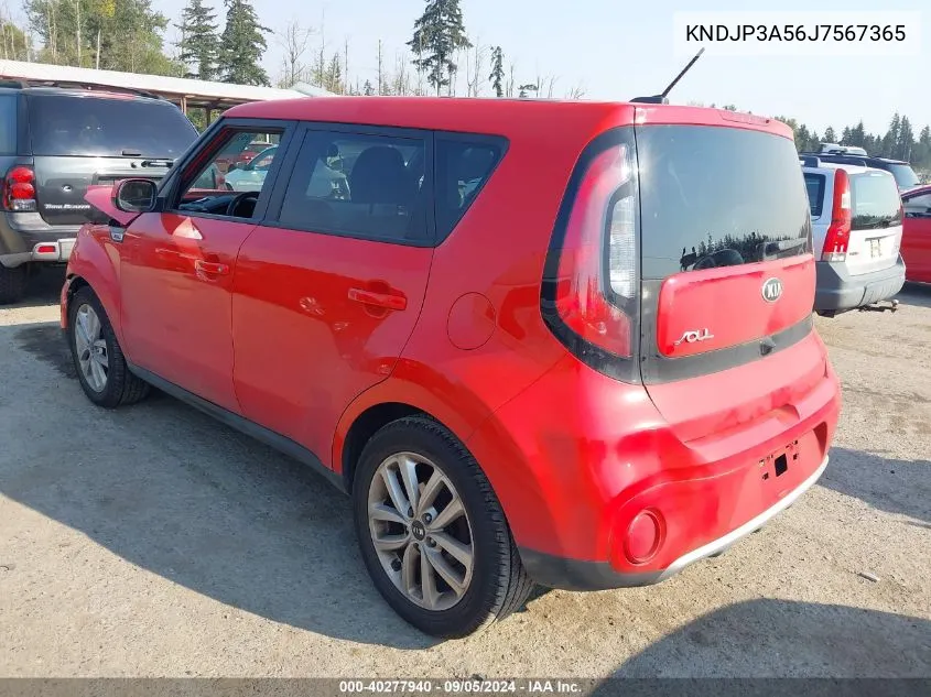 KNDJP3A56J7567365 2018 Kia Soul +