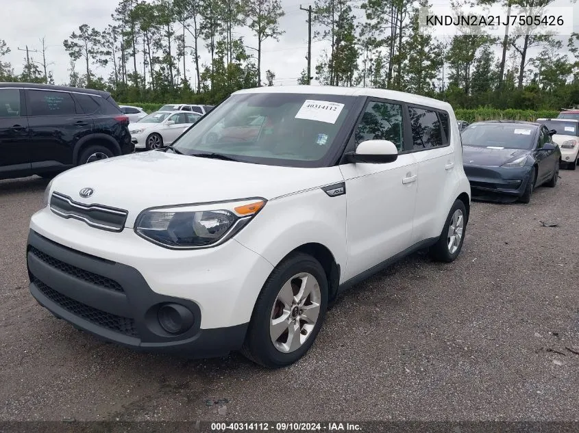 KNDJN2A21J7505426 2018 Kia Soul