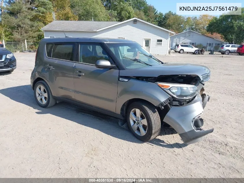 2018 Kia Soul VIN: KNDJN2A25J7561479 Lot: 40351530