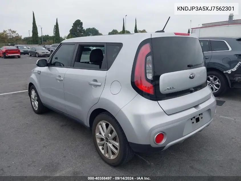 KNDJP3A5XJ7562301 2018 Kia Soul +