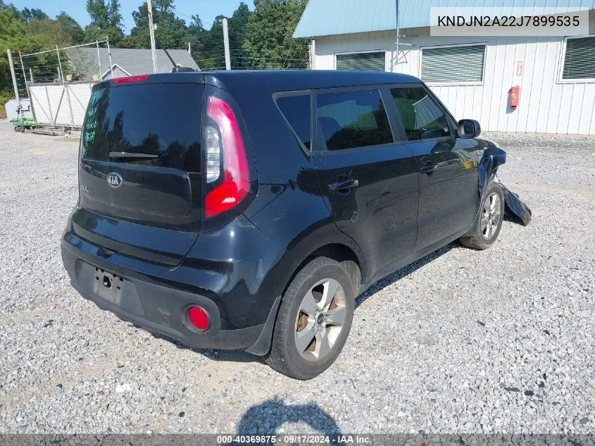 2018 Kia Soul VIN: KNDJN2A22J7899535 Lot: 40369875