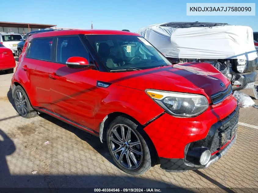 2018 Kia Soul ! VIN: KNDJX3AA7J7580090 Lot: 40384546